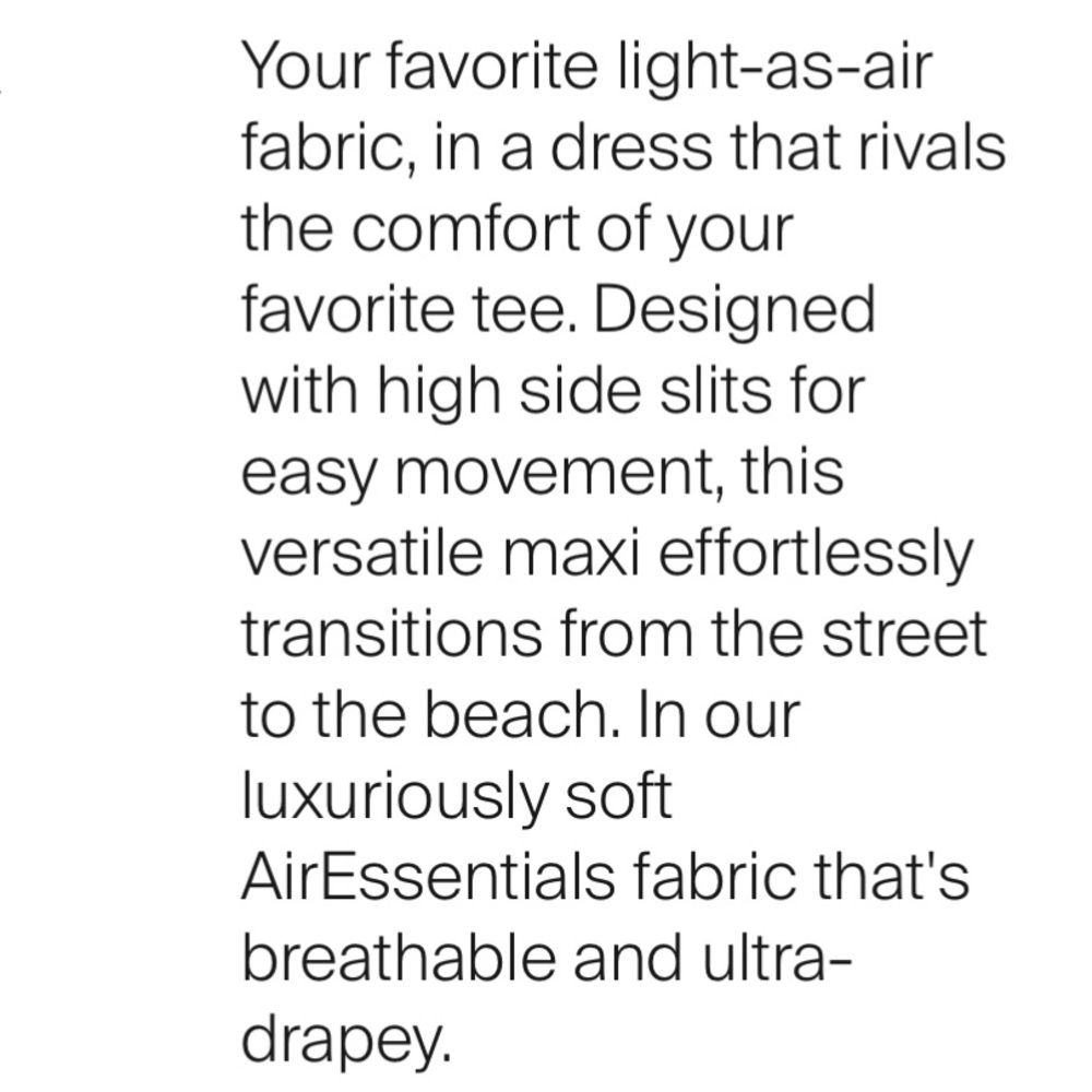 SPANX AirEssentials Black Maxi Dress large - Picture 6 of 9